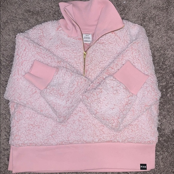 Pink flurry jacket